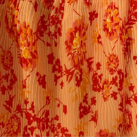 House of Harlow x REVOLVE Kirsi Top in Orange Floral XS - Picture 8 of 9
